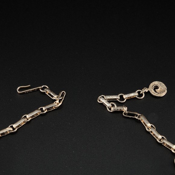 Lisner Rhinestone Necklace & Earrings, Vintage Rhinestone Jewelry - Picture 5 of 10